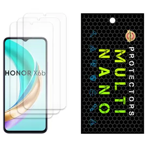 Anti-reflective Multi Nano Screen Protector Model X-S3M Suitable for Honor X8b Mobile Phone, Pack of Three