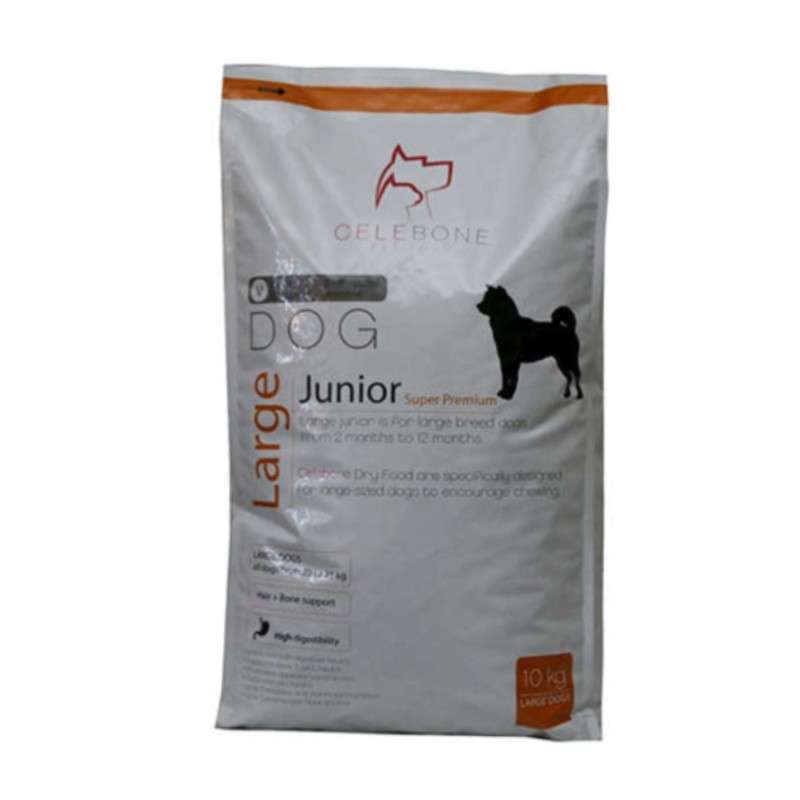 غذای خشک سگ سلبن مدل 10 Large Junior وزن 10 کیلوگرم