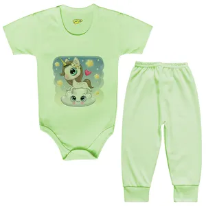 ست بادی و شلوار نوزادی کارانس مدل BSTG-3265