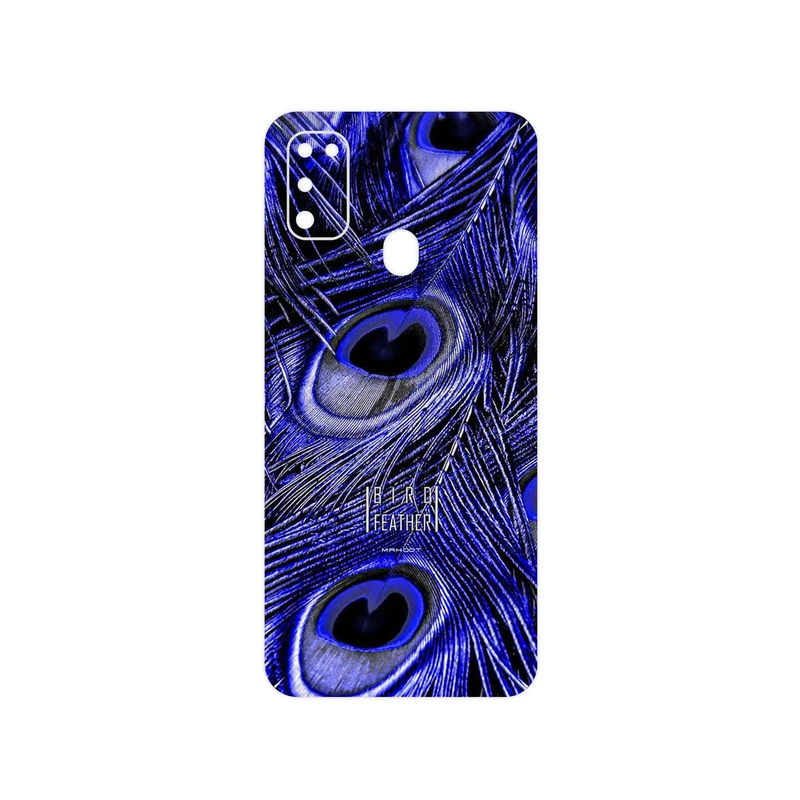 برچسب پوششی ماهوت مدل Purple Feather مناسب برای گوشی موبایل سامسونگ Galaxy M30s
