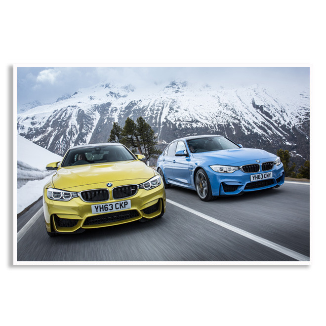 تابلو نوری بکلیت طرح ماشین بی ام و BMW مدل W-D1066