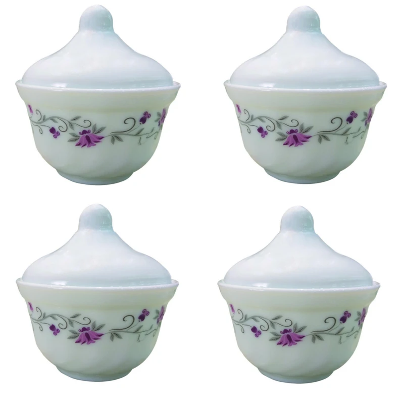 قندان پارس اپال مدل لیندا کد 124 بسته 4 عددی