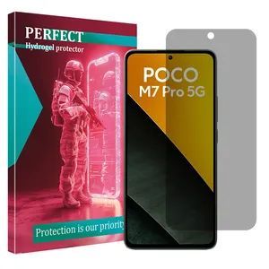 Perfect Tough model privacy screen protector suitable for Xiaomi Poco M7 Pro 5G mobile phone