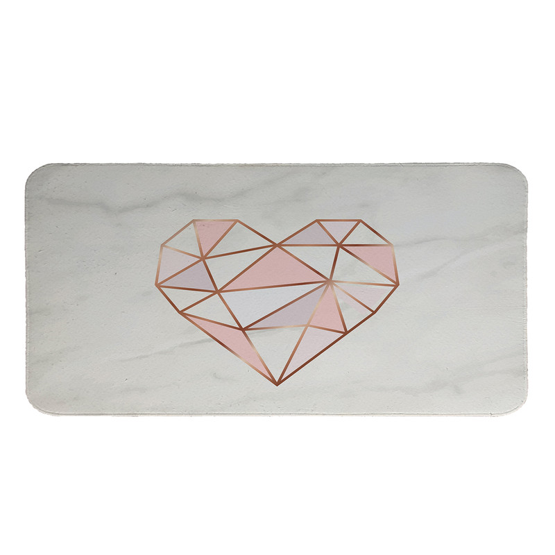 پادری طرح قلب کد 8640 سایز 110×60 سانتی متر