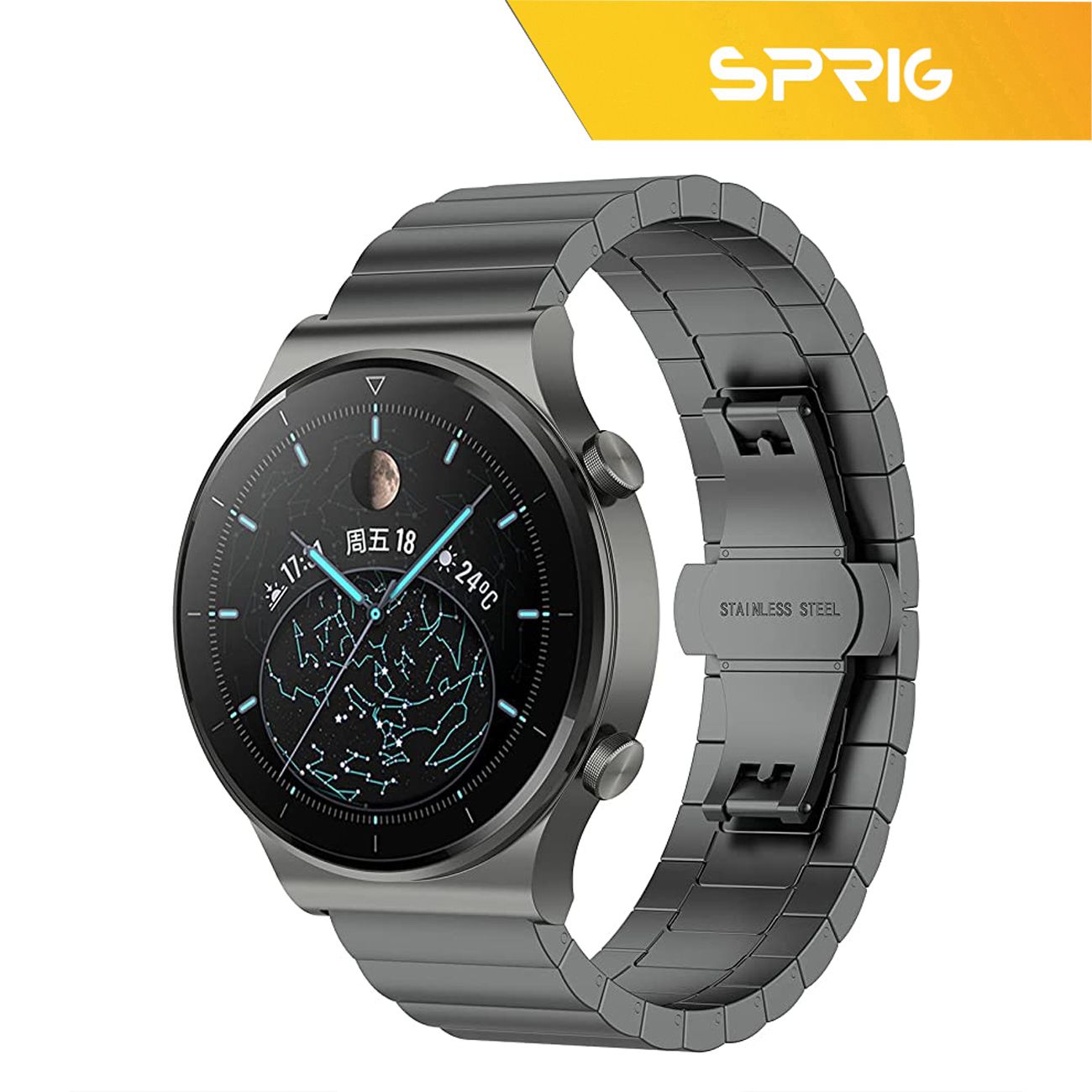 بند اسپریگ مدل Swatch مناسب برای ساعت هوشمند سامسونگ Galaxy Watch Active 1 / Active 2 40mm / Active 2 44mm / Watch 3 size 41mm / Galaxy Watch 4 40mm / watch 4 42mm / watch 4 44mm / watch 4 46mm -  - 6
