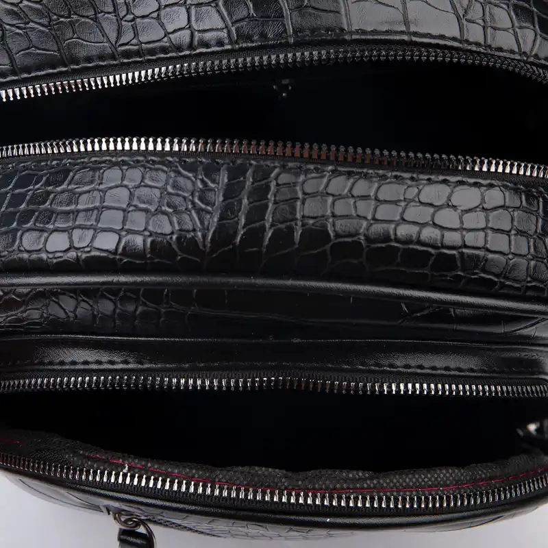 کوله پشتی زنانه بیسراک مدل کروکو کد 122176 رنگ مشکی