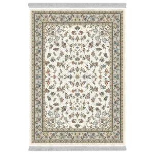 فرش پارچه‌ای دفه مدل فرشینه هازان مخمل طرح فانتزی کد 3289
