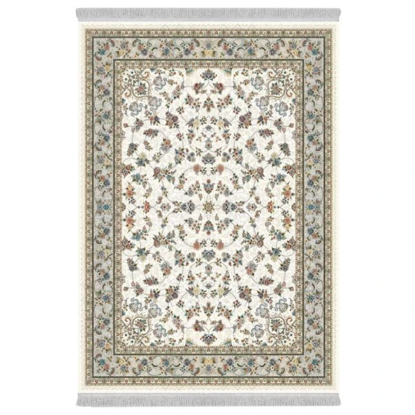 فرش پارچه‌ای دفه مدل فرشینه هازان مخمل طرح فانتزی کد 3289