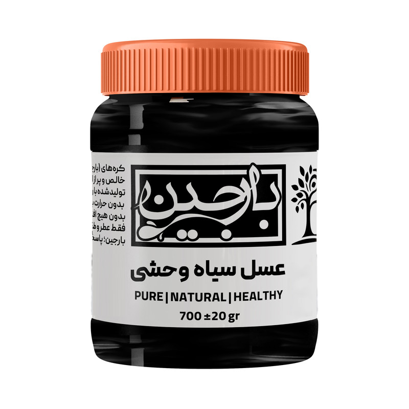 عسل سیاه وحشی عموعطار بارجین _ 700 گرم 