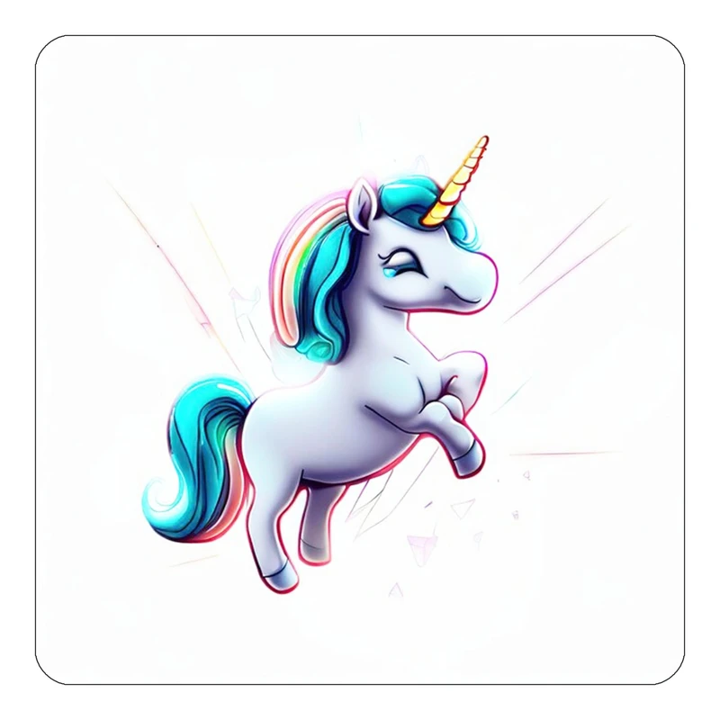 مگنت کاکتی طرح اسب تک شاخ و یونیکورن مدل mp32796