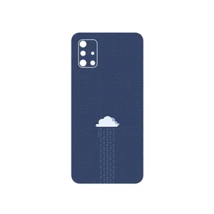 MAHOOT Minimal Data Cloud Cover Sticker for Samsung Galaxy A51