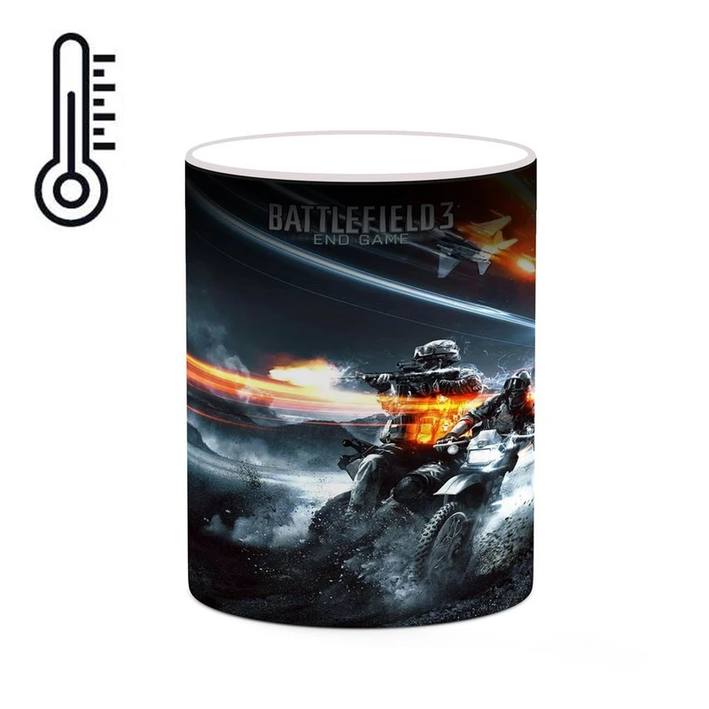 ماگ حرارتی کاکتی مدل بازی بتلفیلد Battlefield کد mgh27635