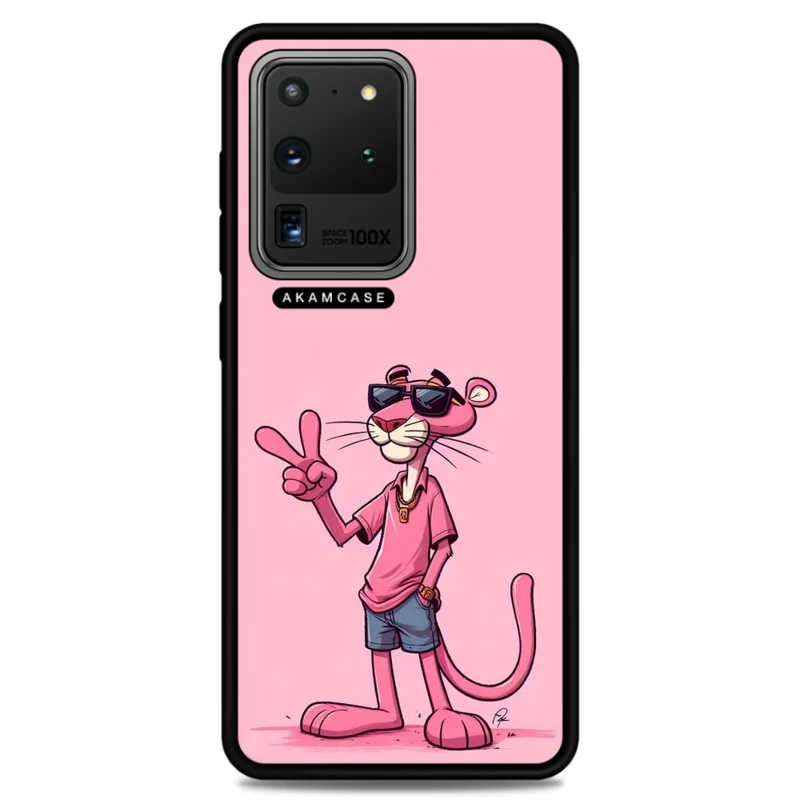 کاور آکام مدل AMC-WSGS20U-PINK PANTHER10 مناسب برای گوشی موبایل سامسونگ Galaxy S20 Ultra