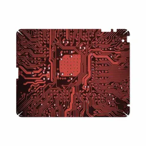 MAHOOT Red Printed Circuit Board Cover Sticker for Apple iPad 2 2011 A1395
