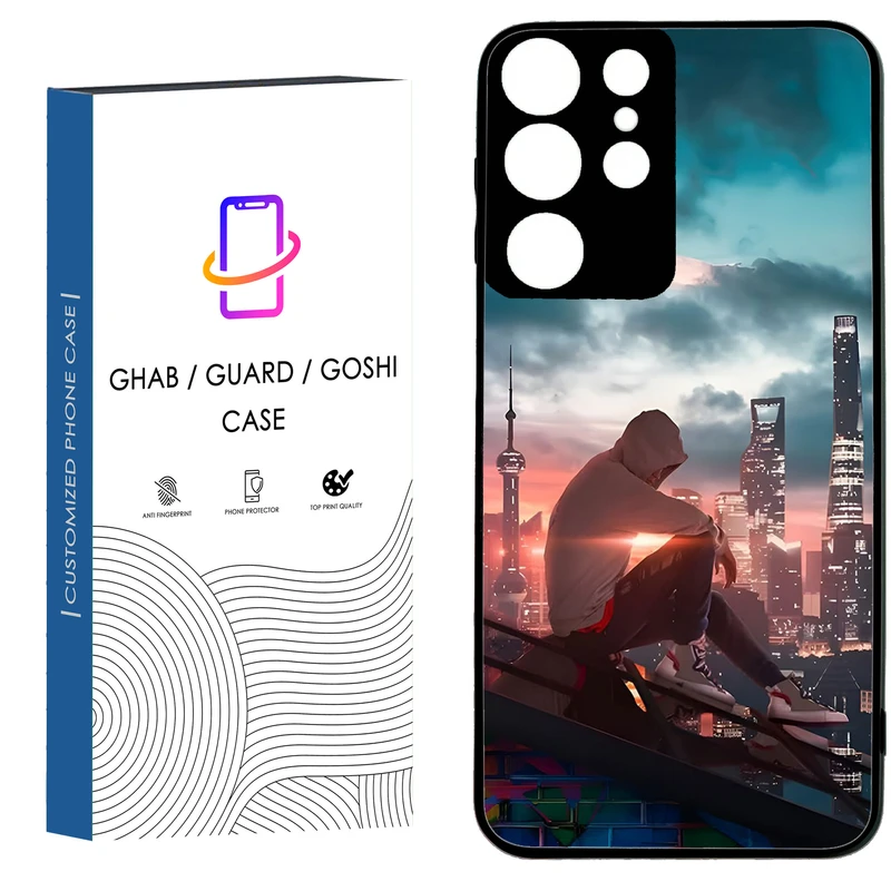 کاور قاب گارد گوشی طرح پسرانه کد 62 - TPU مناسب برای گوشی موبایل سامسونگ Galaxy S21 Ultra / S20 Ultra