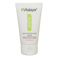 کرم ضد جوش رنگی ویتالیر سری Activit مدل Natural Tinted حجم 40 میلی لیتر