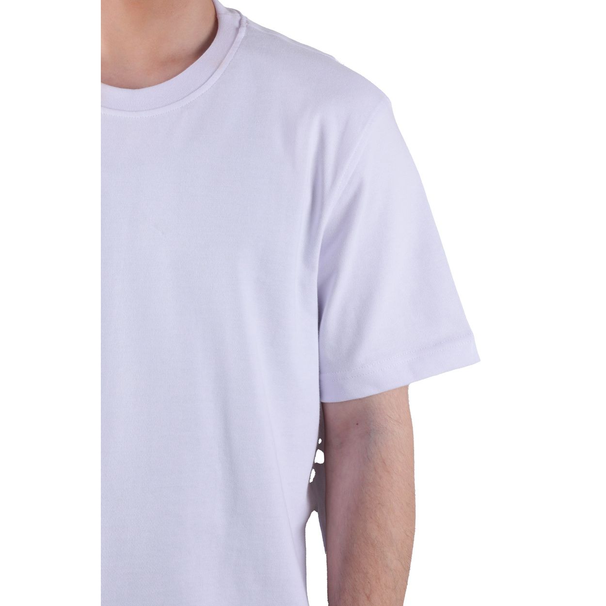 تی شرت آستین کوتاه مردانه پاتن جامه مدل 131621030243000 رنگ سفید -  - 4