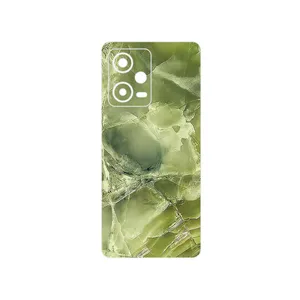 MAHOOT Green_Crystal_Marble Cover Sticker for Xiaomi Redmi Note 12 Pro