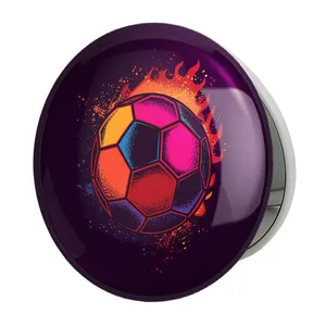 آینه جیبی خندالو طرح فوتبال Football مدل تاشو کد 25940 