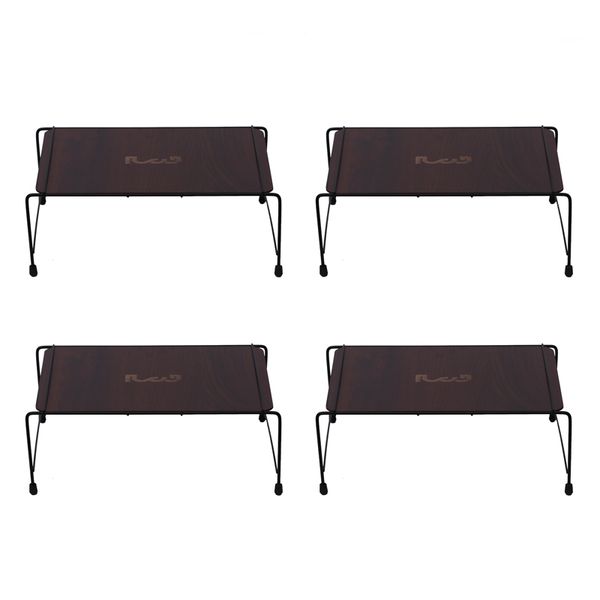 نظم دهنده کابینت مدل رویه چوبی کد 001 بسته 4 عددی