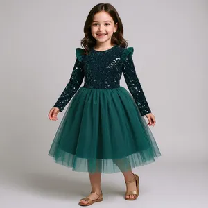 پیراهن دخترانه مدل مجلسی