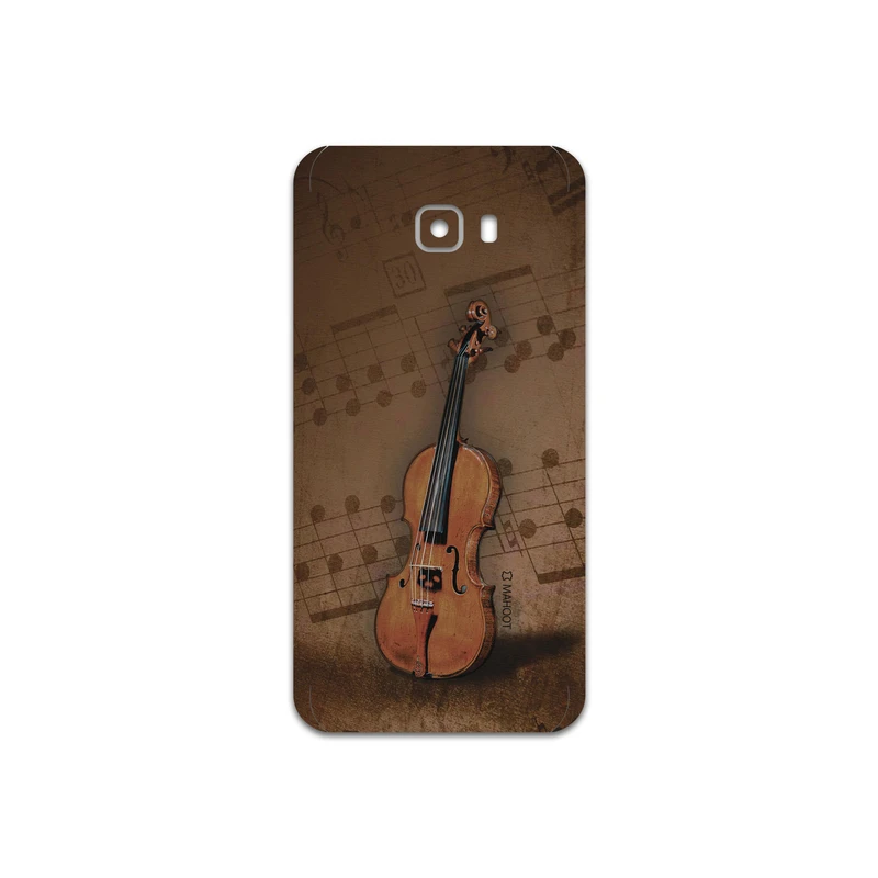 برچسب پوششی ماهوت مدل Violin-Instrument مناسب برای گوشی موبایل سامسونگ Galaxy C7 Pro