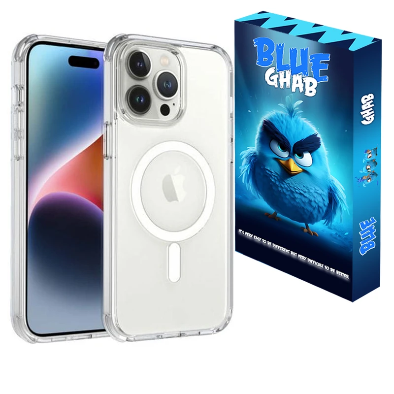کاور بلو قاب مدل مگ سیف کد 01 مناسب برای گوشی موبایل اپل iPhone 14 Pro Max
