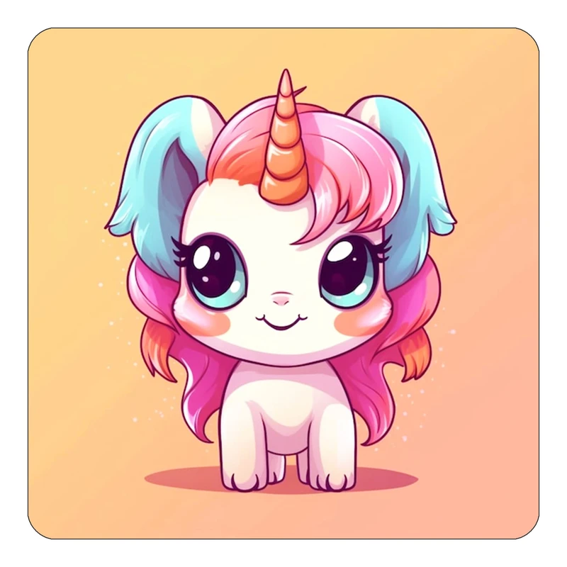 مگنت کاکتی طرح اسب تک شاخ و یونیکورن مدل mp29833