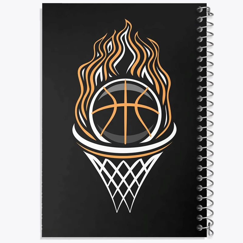 دفتر مشق 50 برگ خندالو مدل بسکتبال Basketball کد 26460