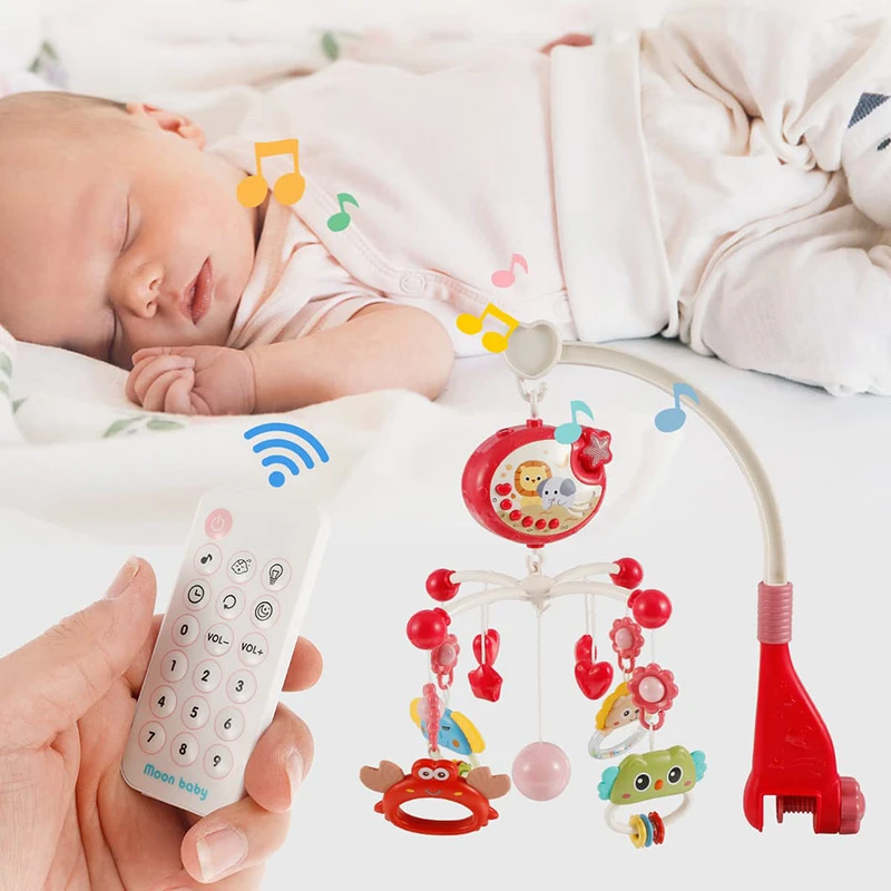 عکس شماره 10 : آویز تخت کودک مدل کنترلی طرح موزیکال کد 85-698