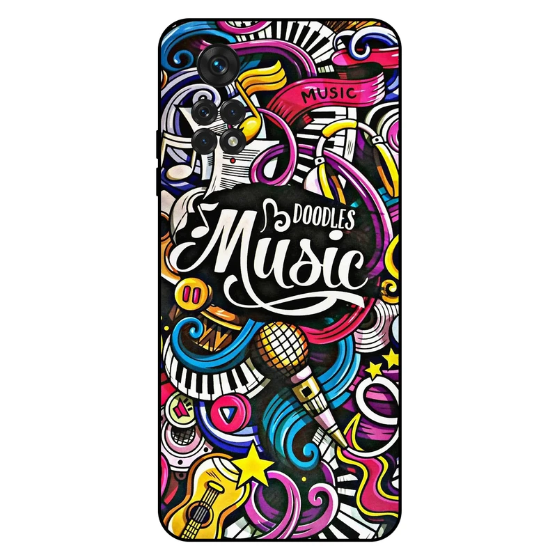 کاور مگافون کد 8241 مناسب برای گوشی موبایل شیائومی Redmi Note 11 / 11s 4G