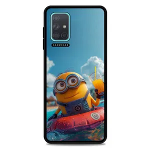 AKAM AMC-WSGA71-MINIONS5 Cover For Samsung Galaxy A71