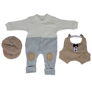  ست 3 تکه لباس نوزادی کد 343