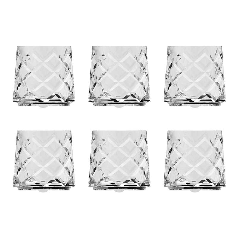 لیوان شیشه و بلور اصفهان مدل کوین چرخشی بسته 6 عددی لیوان شیشه و بلور اصفهان مدل کوین چرخشی بسته 6 عددی