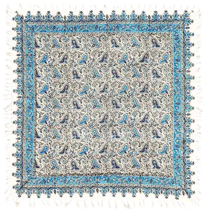 رومیزی قلمکار مدل سلسله ای