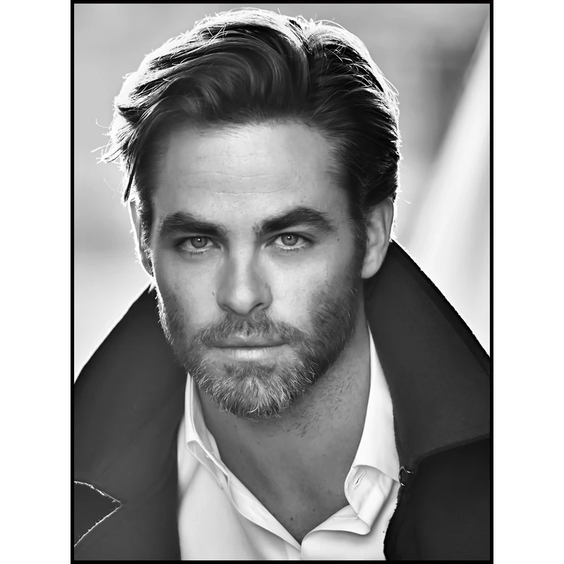پوستر مدل Chris Pine