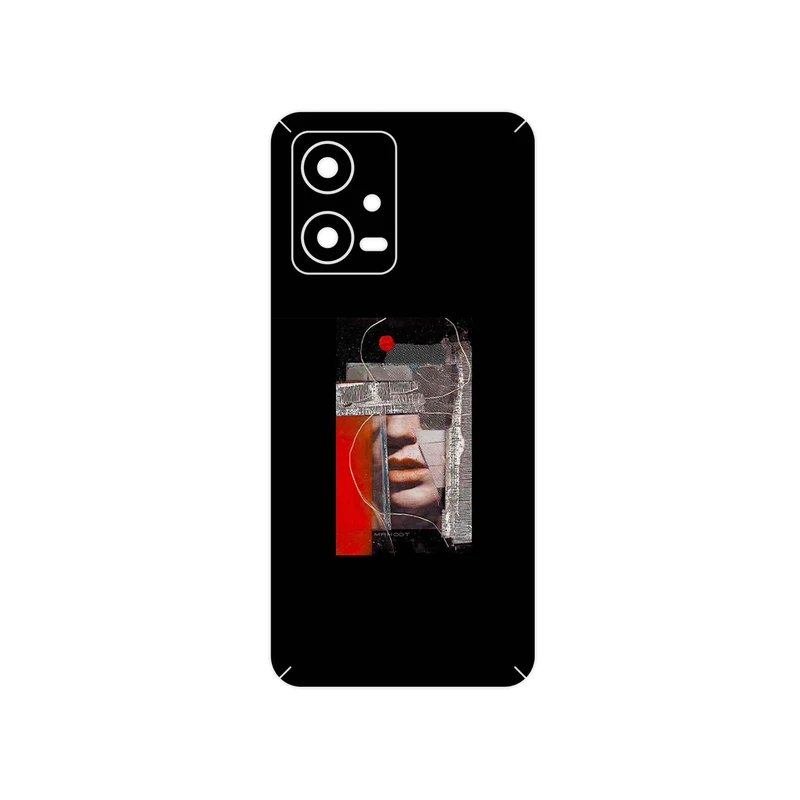 برچسب پوششی ماهوت مدل Collage of Mouth مناسب برای گوشی موبایل شیائومی Poco X5