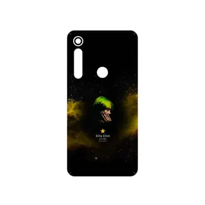 MAHOOT Billie Eilish Cover Sticker for Motorola One Macro