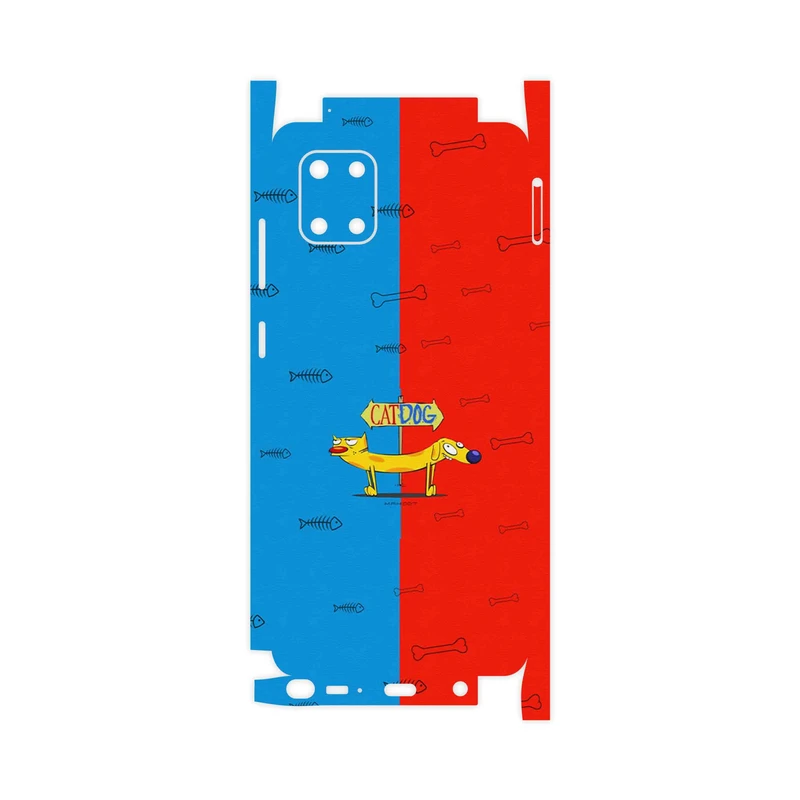 برچسب پوششی ماهوت مدل CatDog-FullSkin مناسب برای گوشی موبایل سامسونگ Galaxy Note 10 Lite