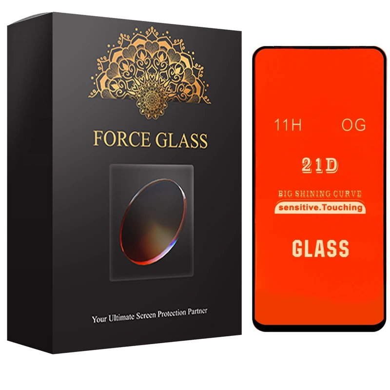 محافظ صفحه نمایش فورس گلس مدل 21DFulGlass مناسب برای گوشی موبایل سامسونگ Galaxy A11