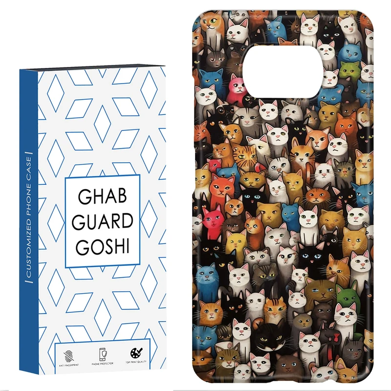 کاور قاب گارد گوشی طرح گربه کد Dimo-293 مناسب برای گوشی موبایل شیائومی POCO X3 / X3 PRO / X3 NFC