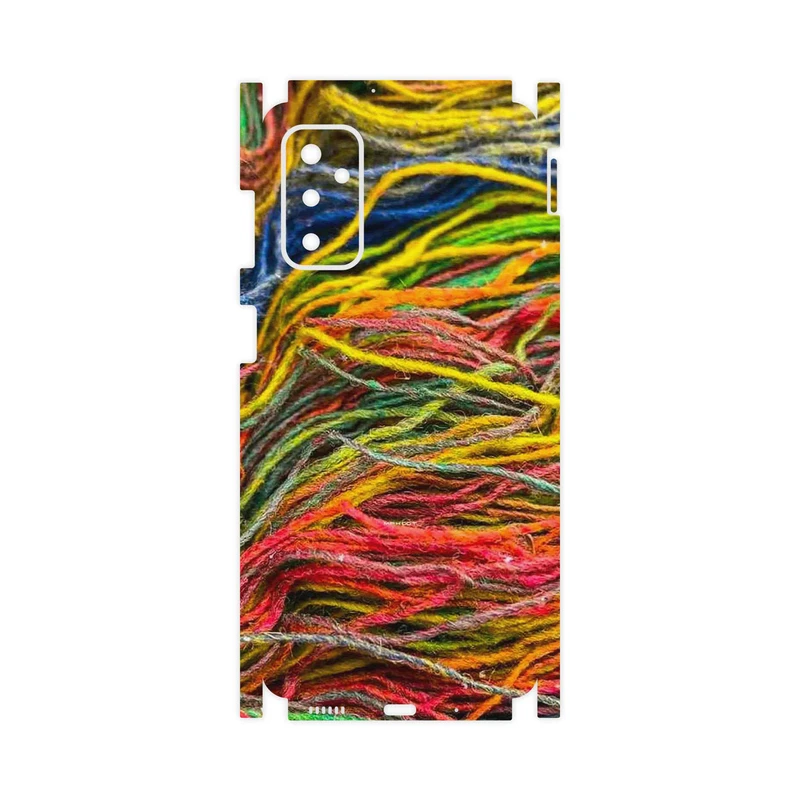 برچسب پوششی ماهوت مدل Fabric Texture 9-FullSkin مناسب برای گوشی موبایل سامسونگ Galaxy M52 5G