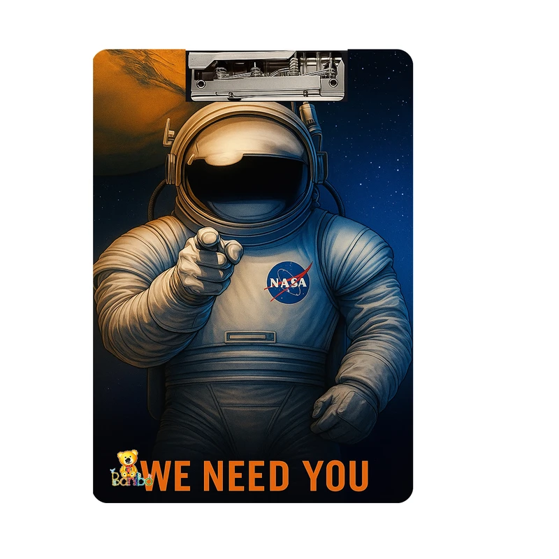 تخته شاسی بانیبو طرح ادم فضایی کد 1110 سایز a4