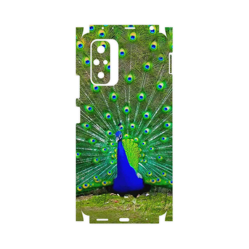 برچسب پوششی ماهوت مدل Peacock-FullSkin مناسب برای گوشی موبایل شیائومی Redmi Note 10 Pro