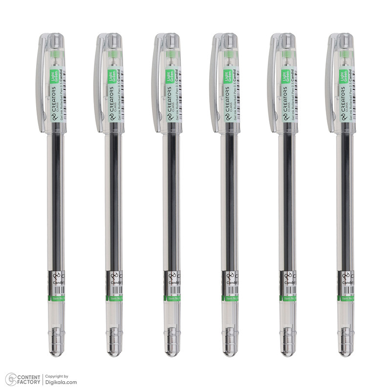 روان نویس کریتورز کلاس مدل کاندید بسته 6 عددی