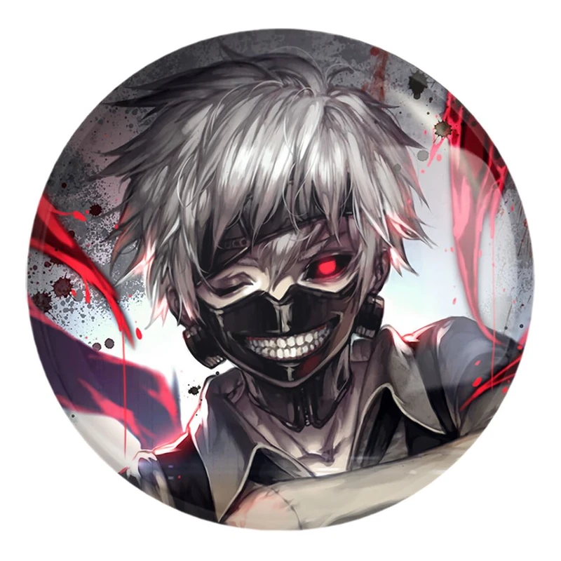 پیکسل خندالو طرح کانکی کن انیمه توکیو غول Tokyo Ghoul کد 11887 مدل بزرگ