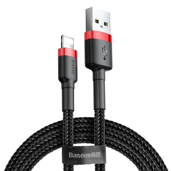 کابل تبدیلUSB به لایتنینگ بیسوس مدل  cafule-BG1 new packطول 1 متر