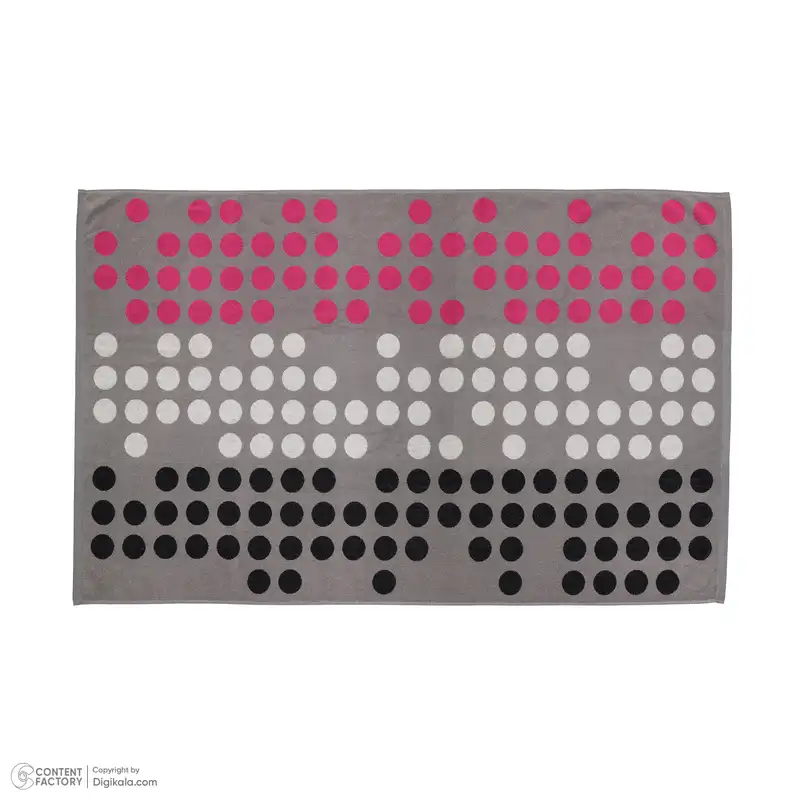 حوله حمام برق لامع مدل ونیزیا سایز 160×100 سانتی متر