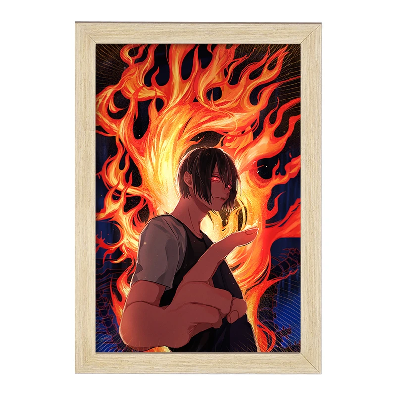 تابلو خندالو مدل بنیمارو انیمه نیروی آتش کد 32234