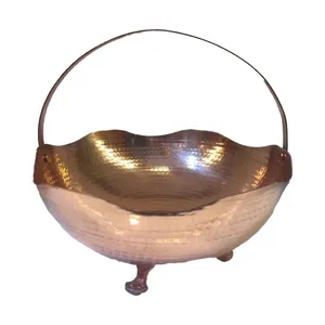 میوه خوری مسی مدل برگ